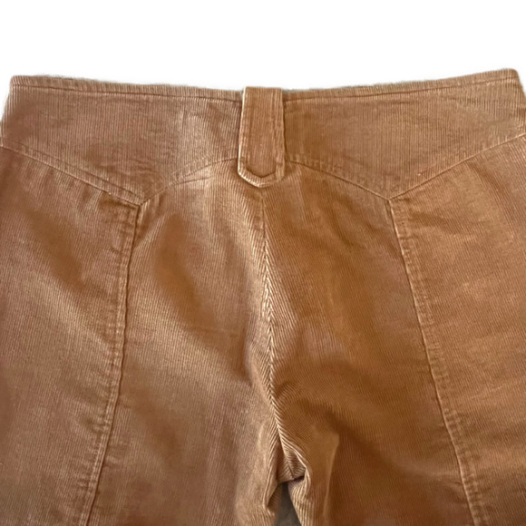 BCBGMaxazria Brown Lightweight Corduroy Pants-Size 2 - Picture 8 of 9